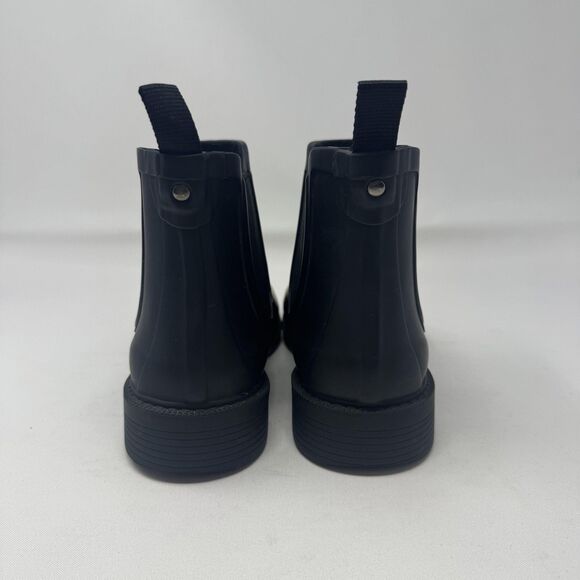 Madewell Chelsea Rain Boots Womens Size 7 Rubber Waterproof Ankle Pull On E2292 - Picture 5 of 10